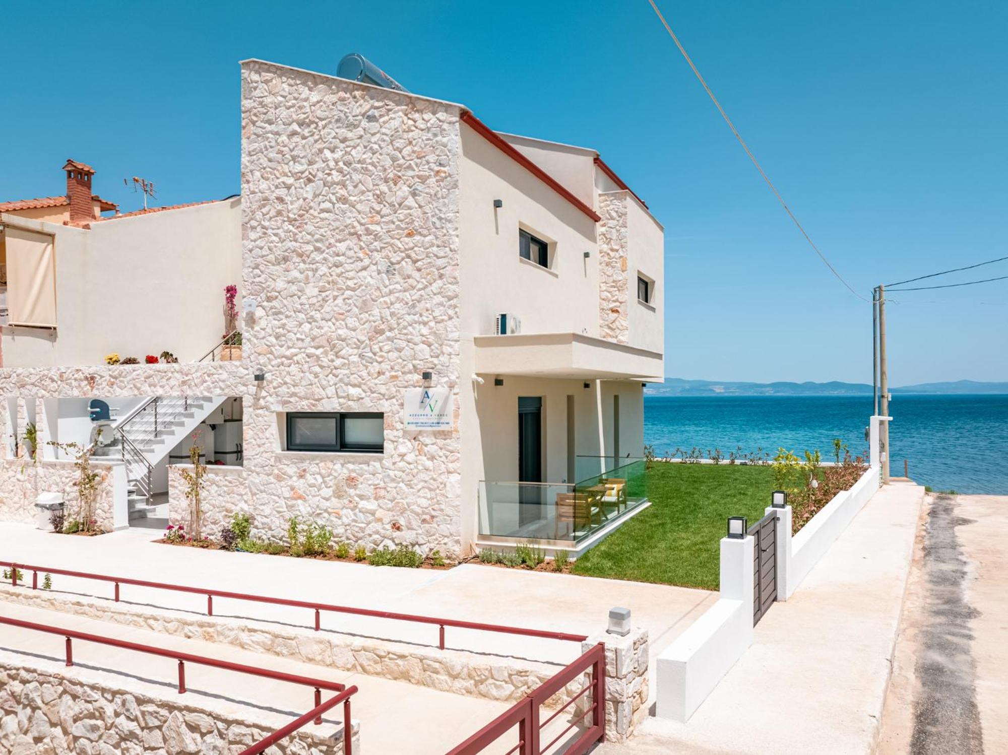 Azzurro E Verde By Rentalspro - Nea Potidaia Halkidiki Nea Poteidaia Exterior photo